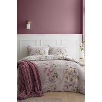 Francesca Floral 100% Cotton Duvet Cover and Pillowcase Set