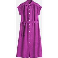 Signatures Helose Linen Dress with Short Sleeves