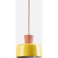 Coloured Ceramic Hanging Lamp Diameter 21cm Jimna