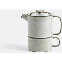 Calia 2-in-1 Teapot in Reactive Glazed Stoneware