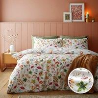 Autumn Pumpkins Duvet Cover and Pillowcase Set