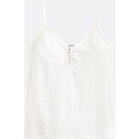 Vest T-Shirt with Shoestring Straps