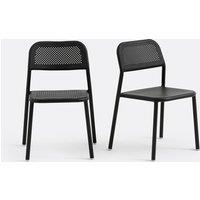 Lyona Aluminium Garden Chairs Set of 2