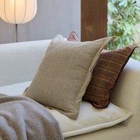 Marciana Cushion Cover in Silk and Linen