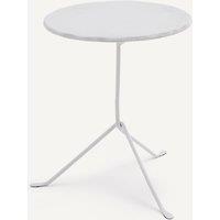 Joy Side Table in Perforated Iron, H42cm