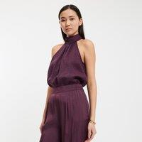 Sleeveless Halterneck Shirt