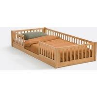 Spidou Solid Pine Floor Bed