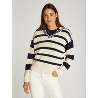 Striped Polo Jumper