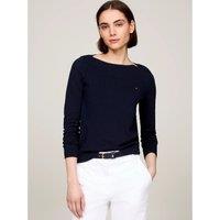 Long Sleeve Jumper with Boat Neck