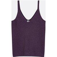 Top with Straps in Fine Iridescent Knit