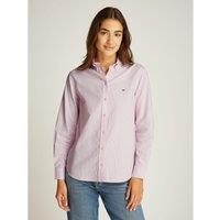 Cotton Oxford Weave Shirt with Long Sleeves