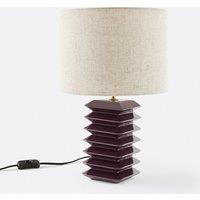 Table Lamp in Ceramic and Linen Remilo