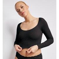 Zero Feel Bliss Crop Top with Long Sleeves