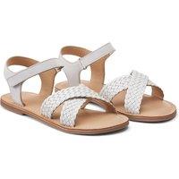 Kids Braided Leather Sandals