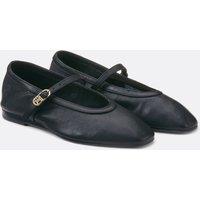 Maryjane Leather Ballet Pumps