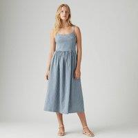 Denim Full Strappy Dress