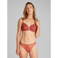 Sensual Stretch Lace Demi-Cup Bra
