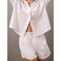 Cotton Poplin Pyjama Shorts