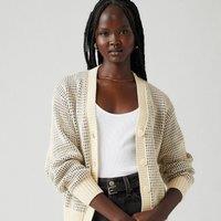 Buttoned V-Neck Cardigan