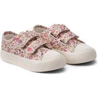 Kids Canvas Trainers with Touch 'n' Close Fastening