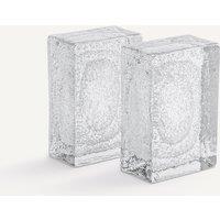 Set of 2 Diafani Glass Bookends