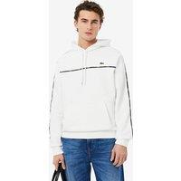 Hooded Sweatshirt with Lacoste Piping