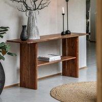 Bettiah Acacia Wood Console Table