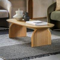 Garner Curve Oak Coffee Table