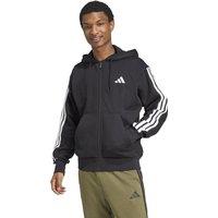 Essential 3-Striped Zip-Up Hoodie