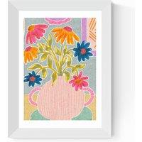 Coneflowers in a Vase by Kartika Paramita