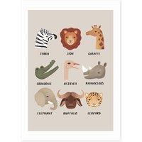 Animal Safari In Stone by Kid of the Village