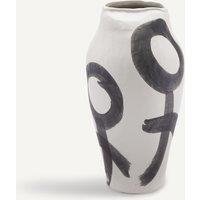 Matt Ceramic Vase, H36.5cm, Brush