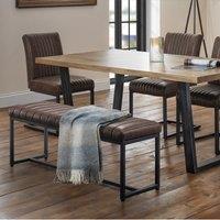 Houston Leather Dining Bench