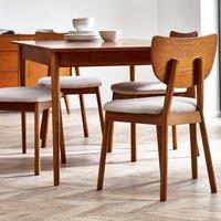 Elijah Retro Ash Wood Dining Chairs (Set of 2)