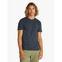 Slim Fit Jaspe T-Shirt with Crew Neck