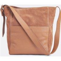Signatures Buckle Tote Bag in Suede