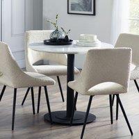 Paron Round Marble Table (Seats 4)