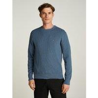 Crew Neck Herringbone Jumper