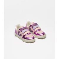 Kids Small V-10 Leather Trainers