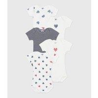 Pack of 5 Bodysuits with Short Sleeves