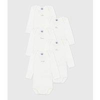 Pack of 5 Bodysuits with Long Sleeves