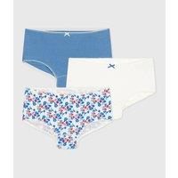 Pack of 3 Shorts in Cotton