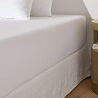 Opale Cotton Sateen Fitted Sheet with 30cm Flap