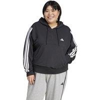 Zip-Up Hoodie, Essentials 3-Stripes (Large)