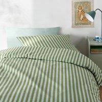 Sacha Green Duvet Cover Set in 50% Recycled Cotton