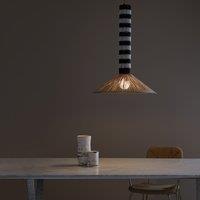 Tribe Pendant Lamp in Woven Paper and Bamboo