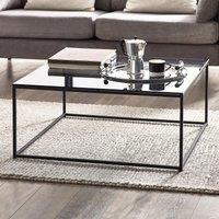 Dallas Smoked Glass Square Coffee Table