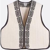 Sleeveless Embroidered Jacket