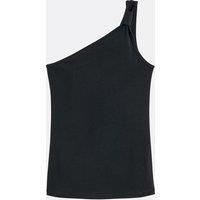 Asymmetric Vest Top with Asymmetric Strap
