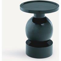 Glossy Acacia Side Table with A Glossy Finish